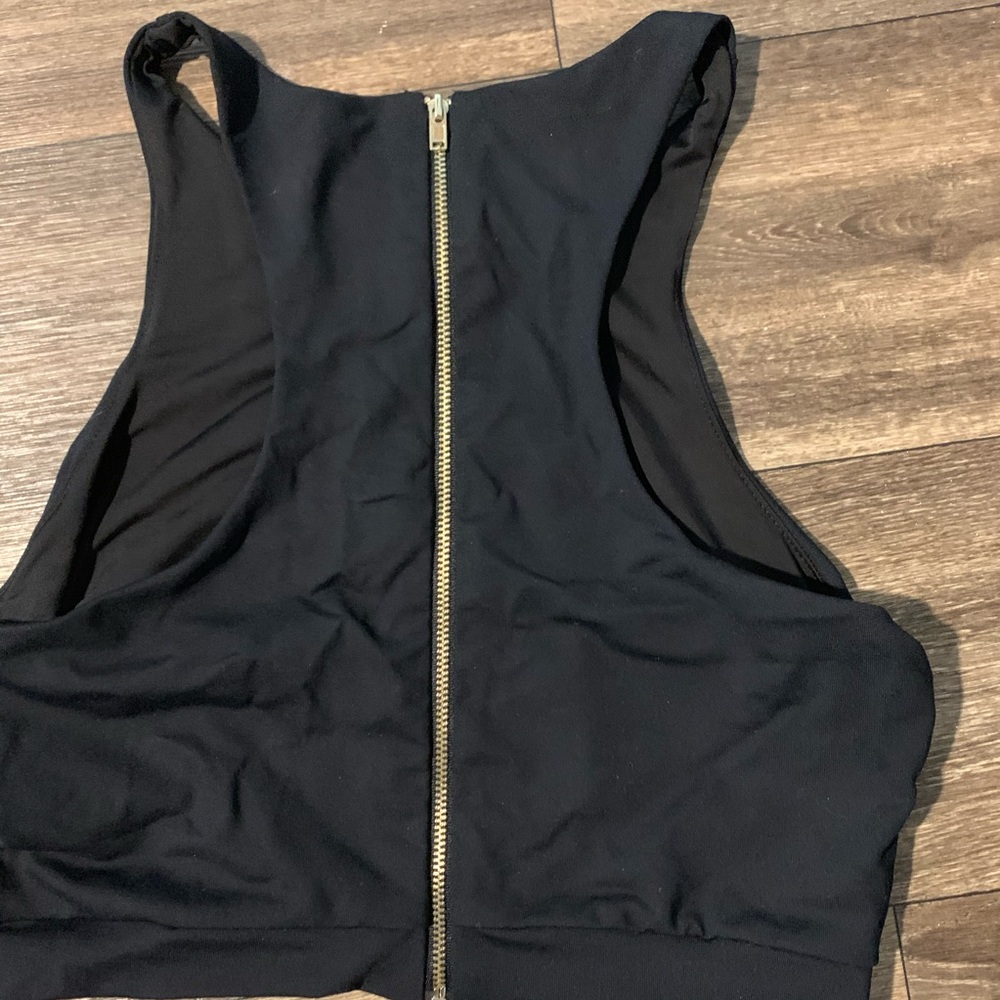 Bebe Slit Front Crop Too - Picture 7 of 7